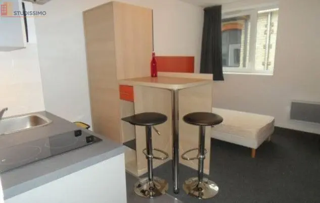 Studio meublé 20m² Troyes - Meublé, DPE D - Photo 3