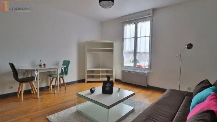 Studio meublé 26m² Troyes - Meublé, DPE D - Photo 2