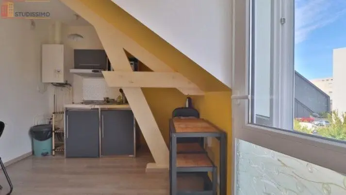 Studio meublé 18m² Troyes - Meublé, DPE D - Photo 6