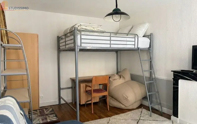 Studio meublé 27m² Troyes centre - Meublé, en bon état - Photo 2