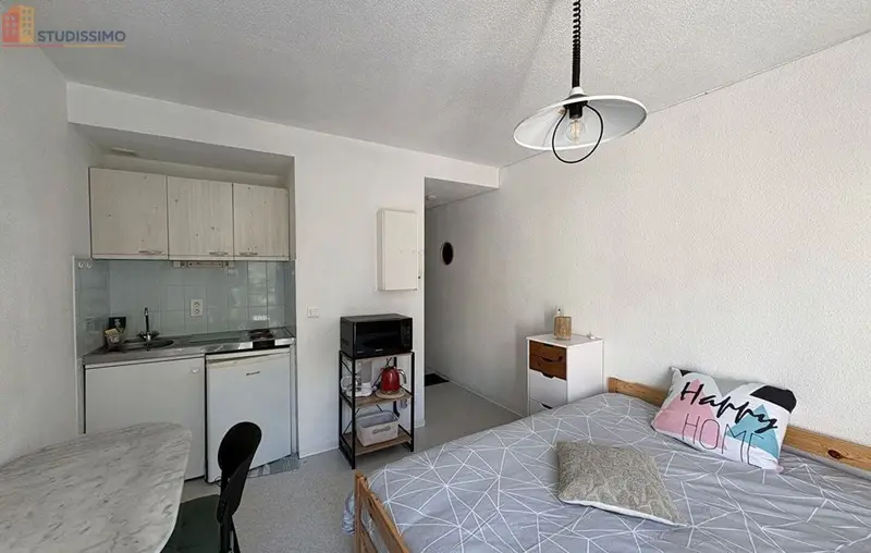 Studio meublé 19m² Rodez - Meublé, DPE C - Photo 1