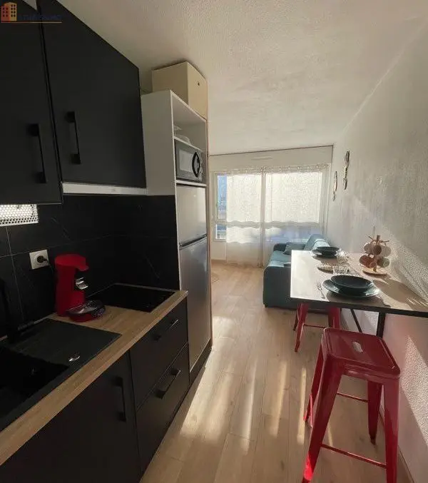 Studio meublé 24m² Rodez - Meublé, parking - Photo 1