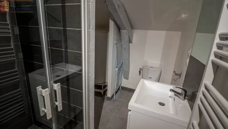 Studio meublé 21m² Villefranche-de-Rouergue - Cosy, meublé - Photo 2