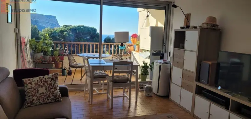 Studio 28m² Cassis - Vue mer, piscine - Photo 1