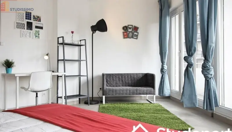 Studio meublé 15m² Marseille 4e - Meublé, DPE A - Photo 4