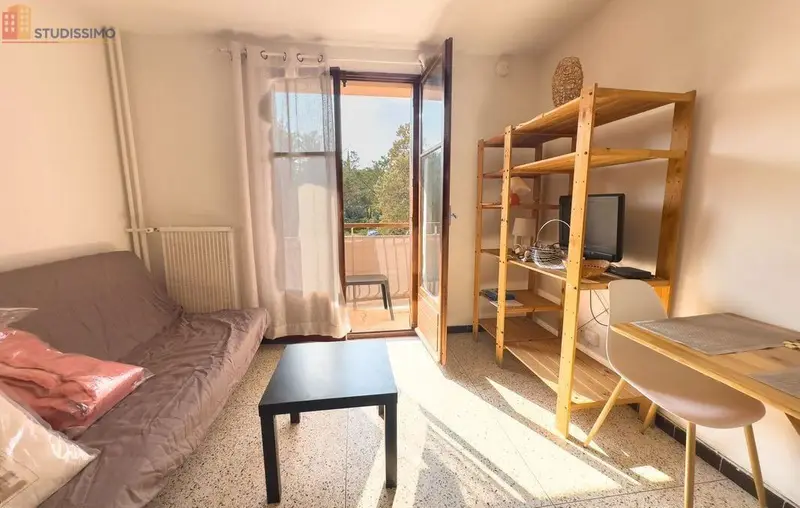 Studio meublé 19m² Aix-en-Provence - Meublé, DPE D - Photo 2