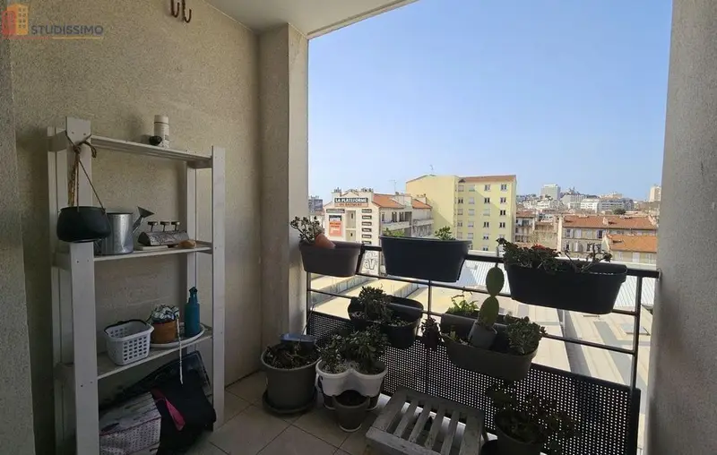 Studio meublé 62m² Marseille 10e - Étage élevé, DPE C - Photo 2