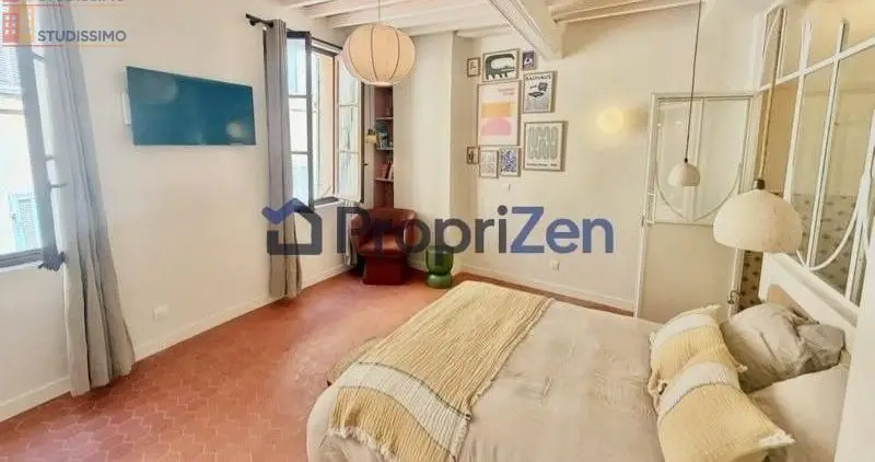 Studio meublé 24m² Aix-en-Provence - Meublé, 3e étage - Photo 1