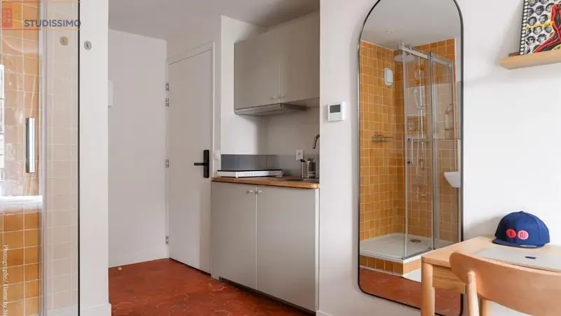 Studio meublé 20m² Marseille 1er - Lumineux, DPE A - Photo 11