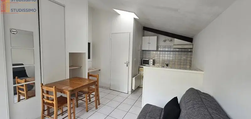 Studio meublé 17m² Aix-en-Provence 13090 - Meublé, DPE D - Photo 2