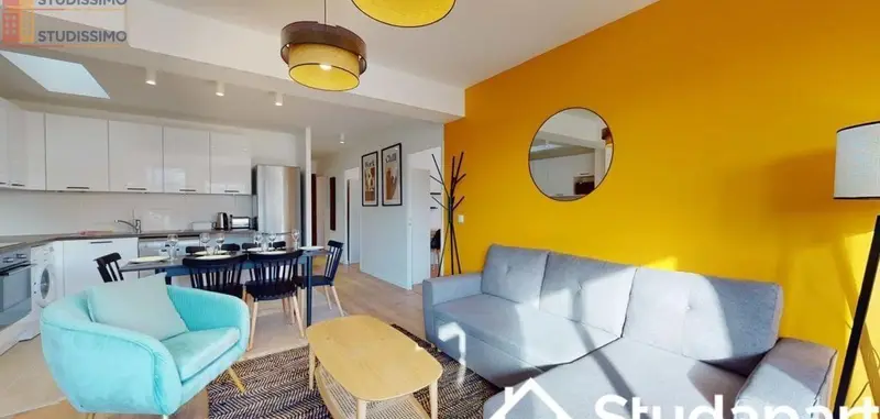 Studio meublé 15m² Marseille 6e - Lumineux, 4e étage - Photo 4