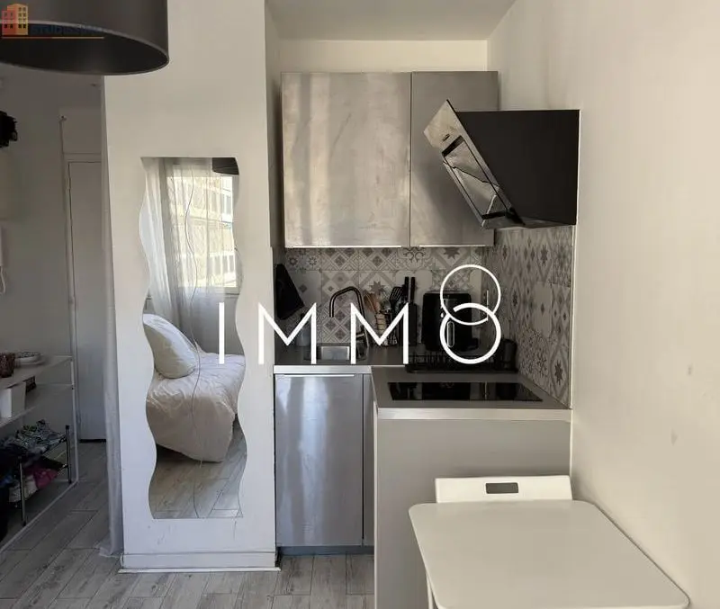Studio meublé 15m² Marseille 6e - Lumineux, 6e étage - Photo 5