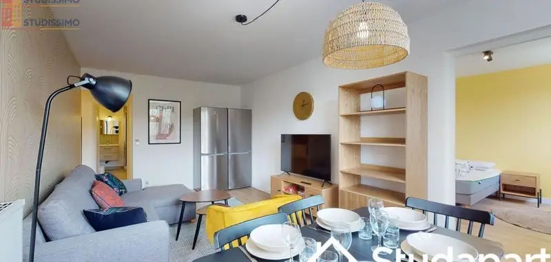 Studio meublé 11m² Aix-en-Provence 13090 - Meublé, DPE A - Photo 4