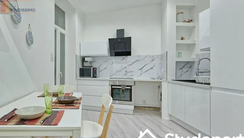 Studio meublé 16m² Marseille 3e - Meublé, DPE A - Photo 2