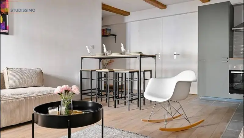 Studio 66m² Marseille 1er - Meublé, lumineux - Photo 1