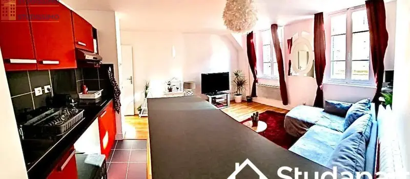 Studio meublé 27m² Marseille 2e - Meublé, 4e étage - Photo 1