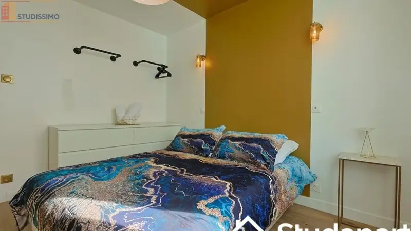 Studio meublé 12m² Marseille 3e - Meublé, 1er étage - Photo 3