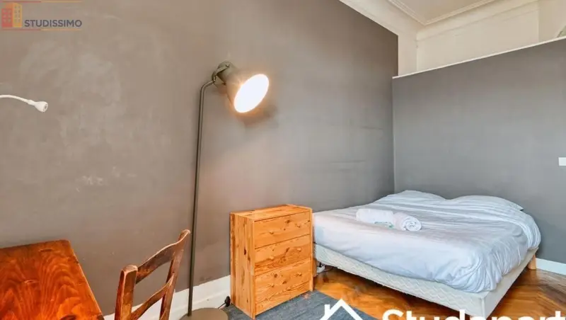 Studio meublé 9m² Marseille 6e - Calme, équipé - Photo 2
