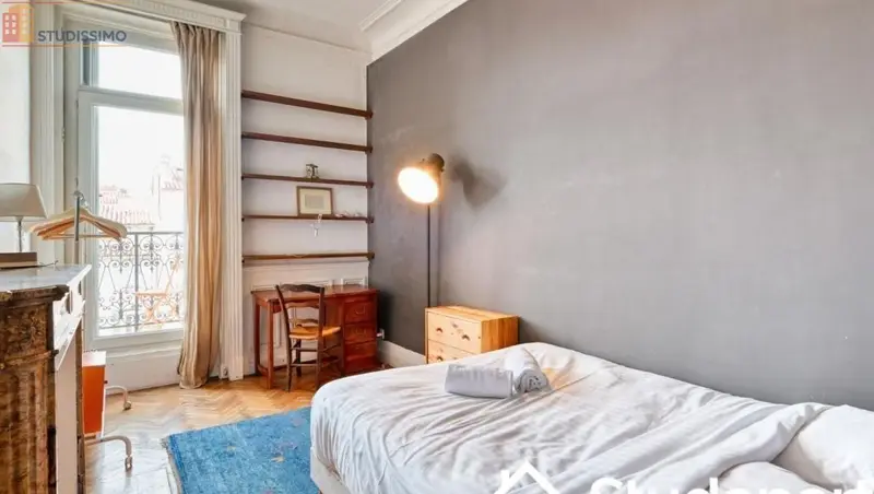 Studio meublé 9m² Marseille 6e - Calme, équipé - Photo 1