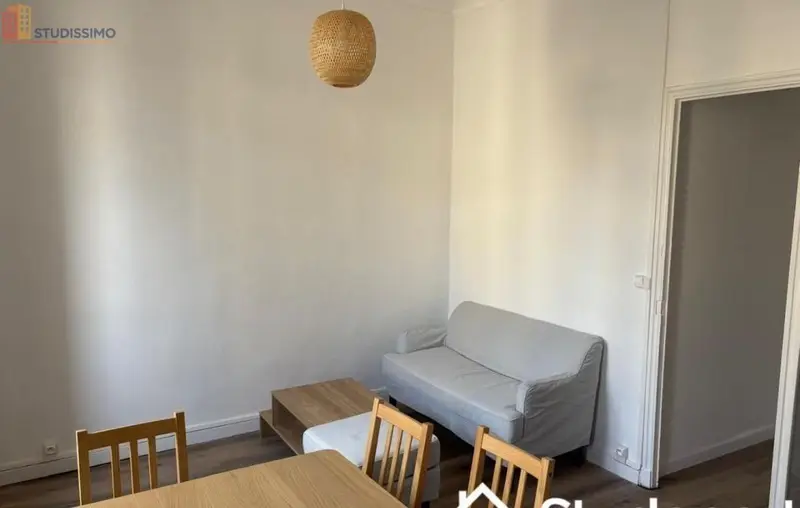 Studio 9m² Marseille 3e - Meublé, DPE A - Photo 1