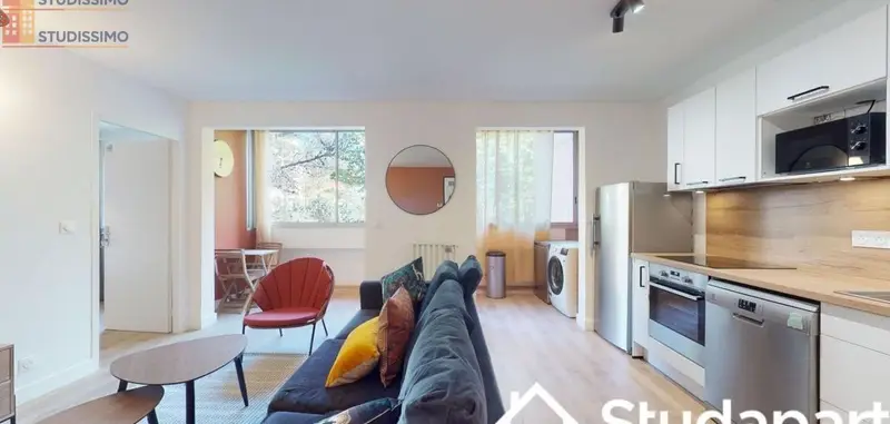 Studio meublé 10m² Aix-en-Provence 13090 - Meublé, DPE A - Photo 1