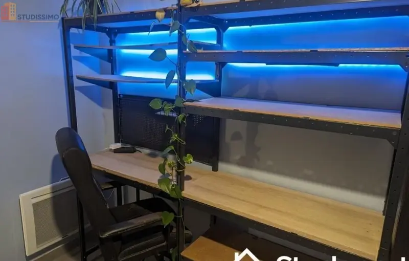 Studio 10m² Marseille 4e - Meublé, dernier étage - Photo 2