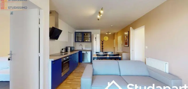 Studio meublé 9m² Marseille 3e - Meublé, DPE A - Photo 4