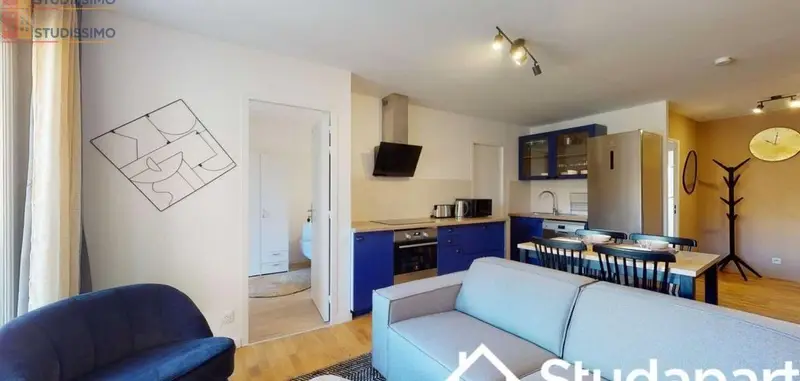 Studio meublé 9m² Marseille 3e - Meublé, DPE A - Photo 1