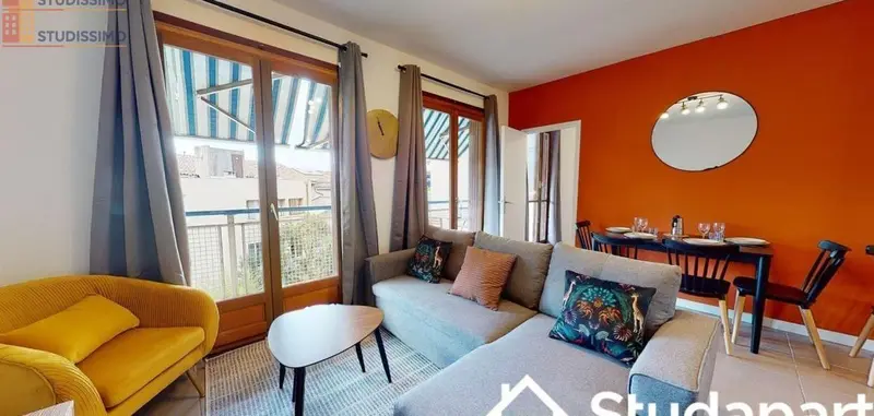 Studio meublé 10m² Marseille 1er - Meublé, DPE A - Photo 4