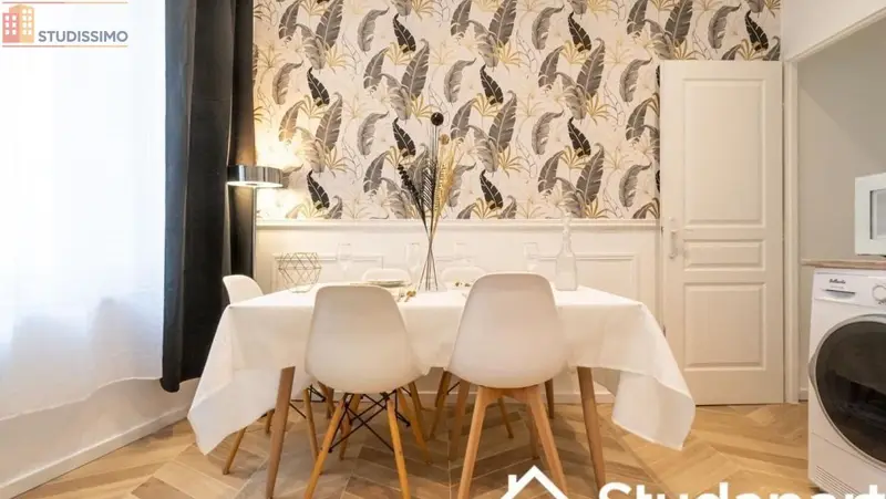 Studio meublé 13m² Marseille 1er - Meublé, DPE A - Photo 2