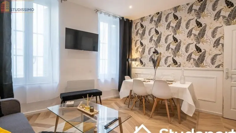 Studio meublé 13m² Marseille 1er - Meublé, DPE A - Photo 3
