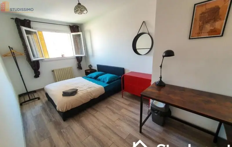 Studio meublé 10m² Marseille 3e - Calme, lumineux - Photo 1