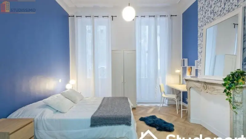 Studio meublé 15m² Marseille 6e - Meublé, 1er étage - Photo 4