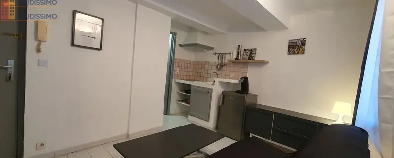 Studio meublé 16m² Aix-en-Provence centre - Calme, 4e étage - Photo 1