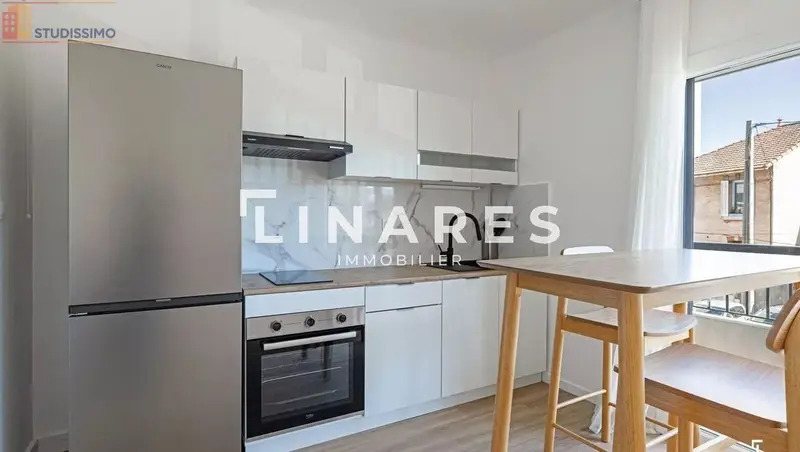 Studio meublé 29m² Marseille 4e - Meublé, DPE D - Photo 4