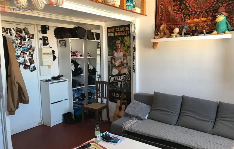 Studio meublé 18m² Marseille 4e - Mezzanine, climatisé - Photo 1