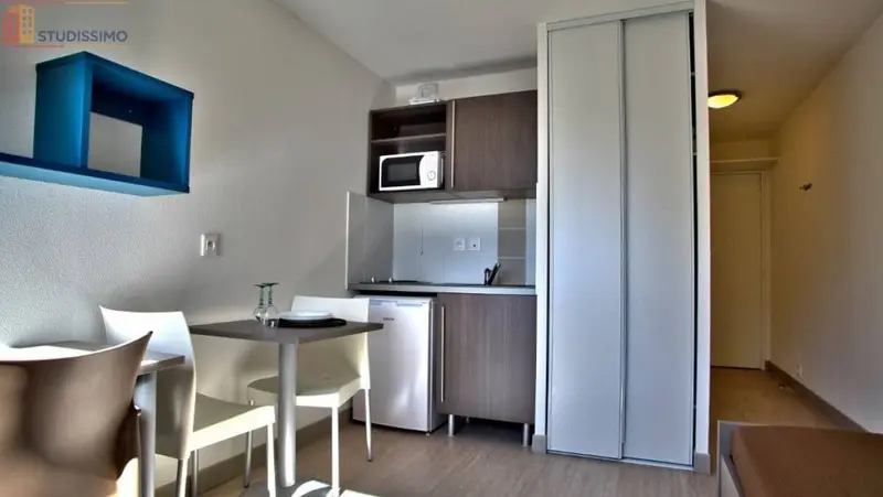Studio meublé 17m² Marseille 3e - Meublé, lumineux - Photo 1