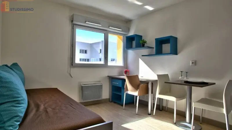 Studio meublé 17m² Marseille 3e - Meublé, lumineux - Photo 2