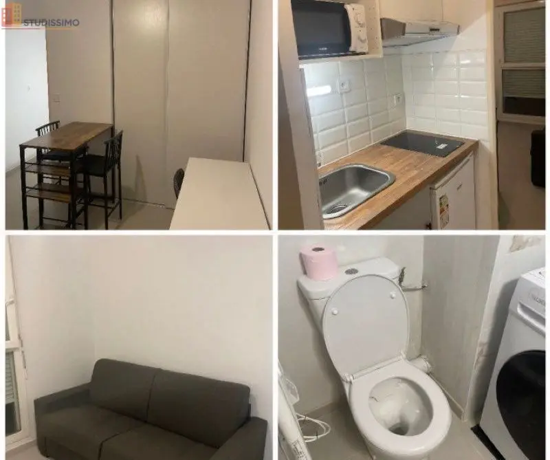 Studio meublé 20m² Marseille 3e - Refait à neuf, proche gare - Photo 1