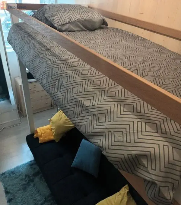 Studio meublé 9m² Marseille 8e - Réservé étudiants - Photo 2