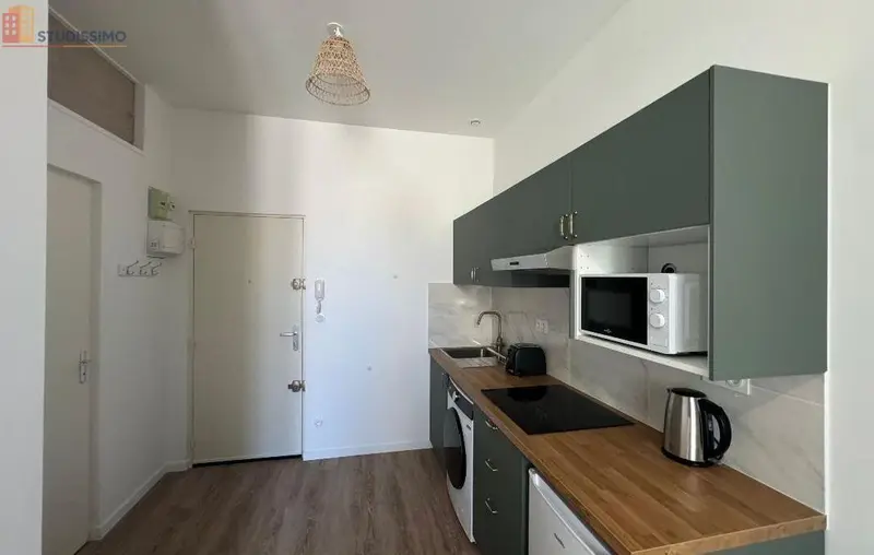 Studio meublé 22m² Marseille 4e - Secteur Chartreux, joli - Photo 1