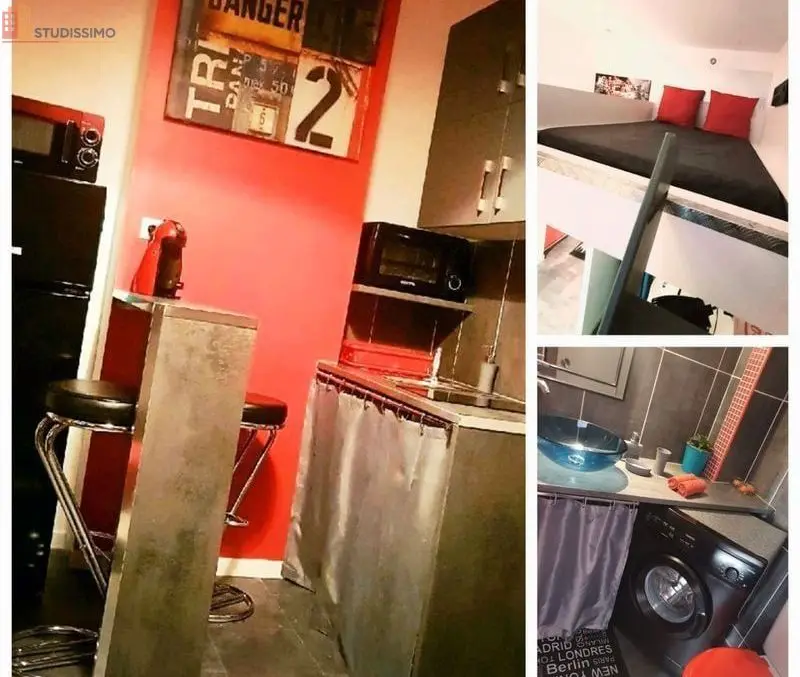 Studio meublé 18m² Marseille 3e - Proche gare Saint-Charles - Photo 1