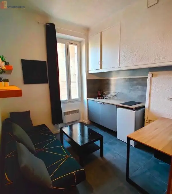 Studio meublé 15m² Marseille 5e - Rénové, sans vis-à-vis - Photo 2
