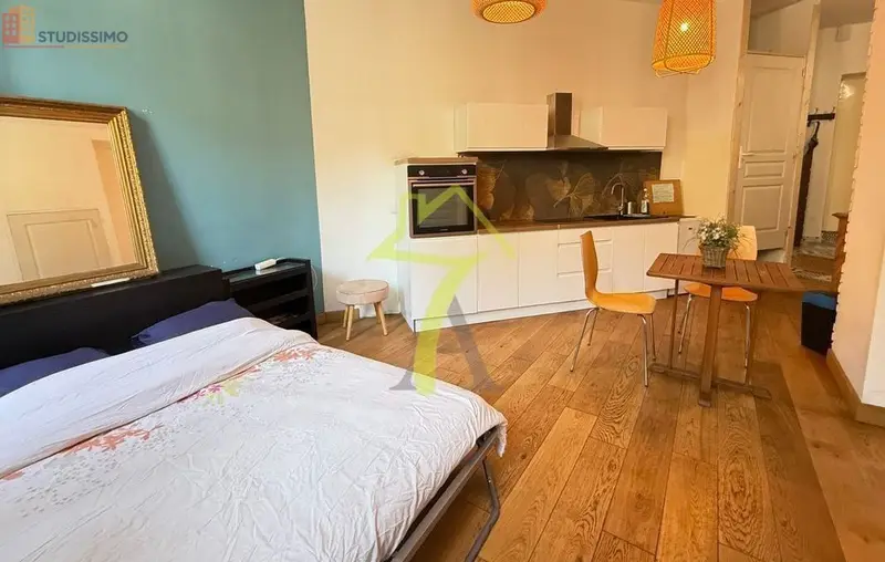 Studio meublé 22m² Marseille 1er - Garage, charmant - Photo 5