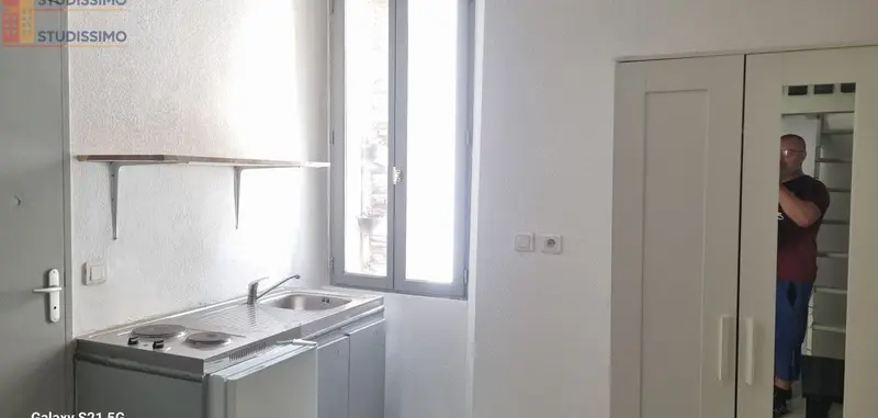 Studio meublé 18m² Marseille 12e - Mezzanine, lumineux - Photo 1