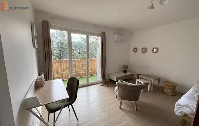 Studio meublé 32m² Aix-en-Provence sud - Balcon, climatisation - Photo 8