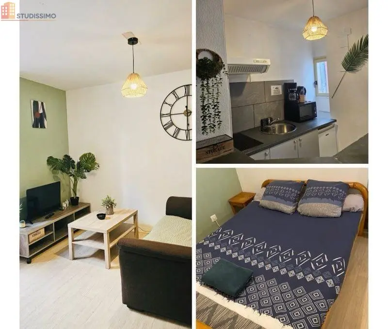 Studio meublé 26m² Carcassonne centre-ville - Proche commerces - Photo 1