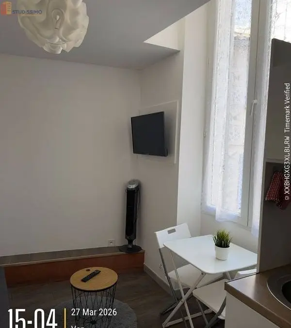 Studio meublé 12m² Marseille 1er - Meublé, DPE B - Photo 2