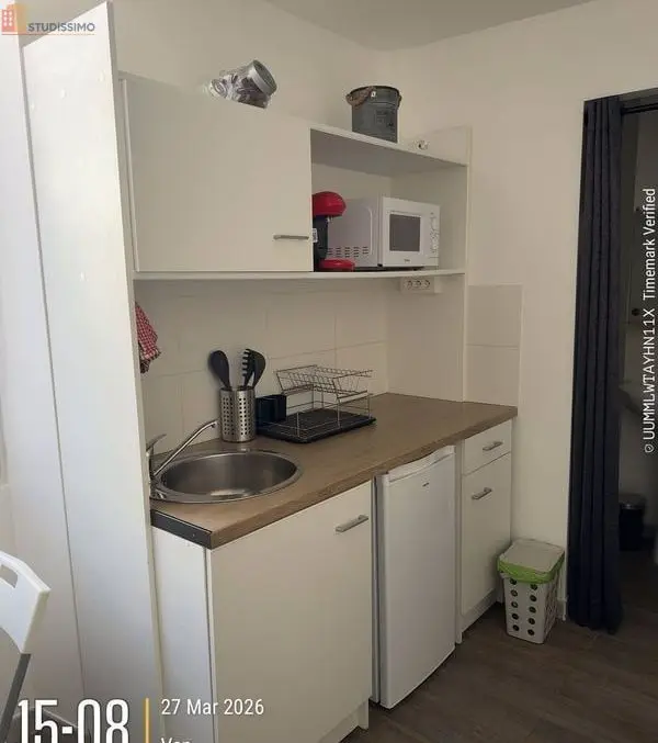 Studio meublé 12m² Marseille 1er - Meublé, DPE B - Photo 1