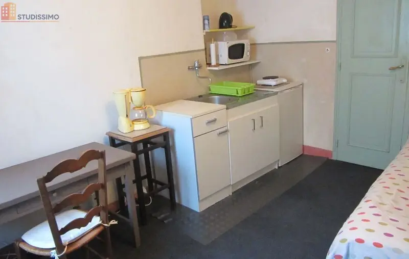 Studio meublé 25m² Carcassonne - Meublé, DPE D - Photo 2